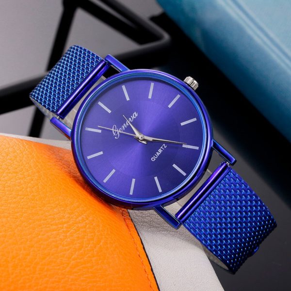 Náramkové barevné hodinky GENEVA - Beige, China