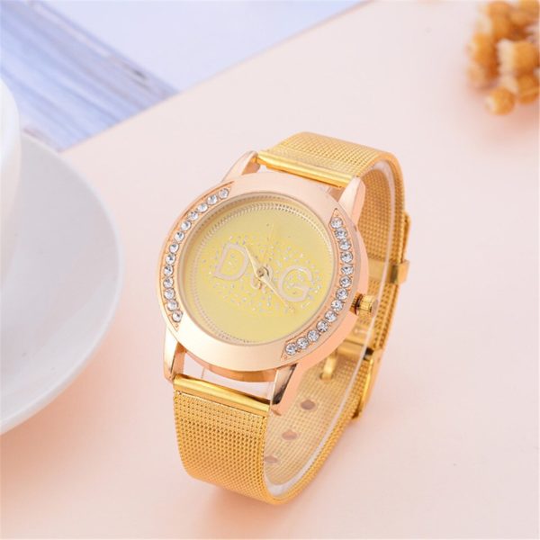 Luxusní dámské hodinky DaG - Gold, China