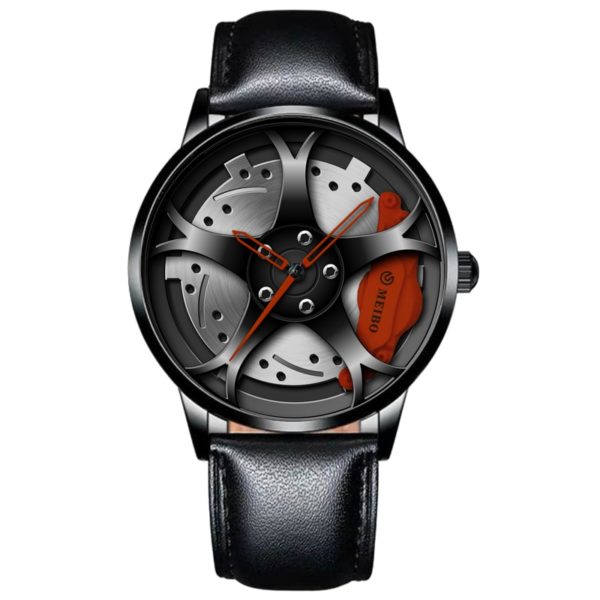 Luxusní pánské hodinky BRAKES - Leather Blue