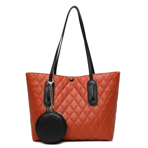 Luxusní dámská kabelka QUEEN - Black, 30x12x25cm