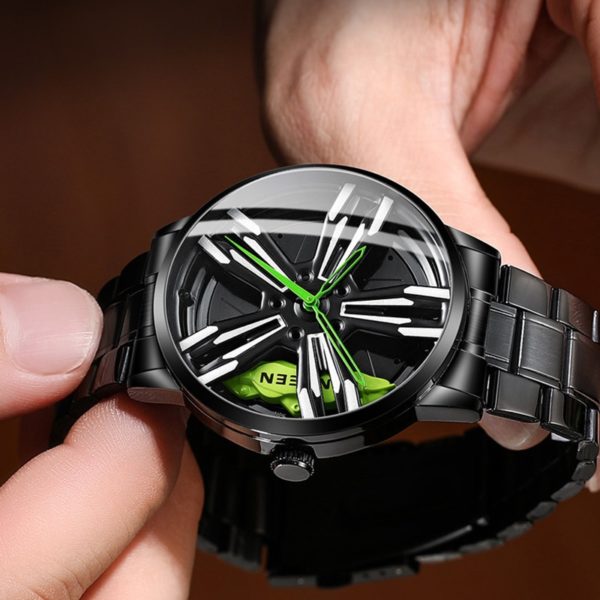 Luxusní pánské hodinky ALU KOLO - Green