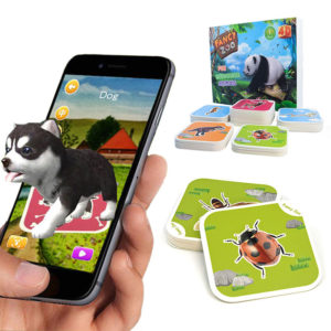 Chytrá virtuální sada 4D kartiček pro děti