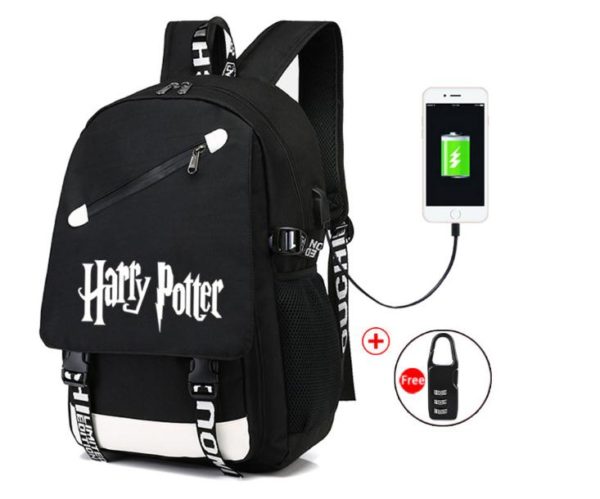 Stylový školní batoh s erbem - Harry Potter - 6
