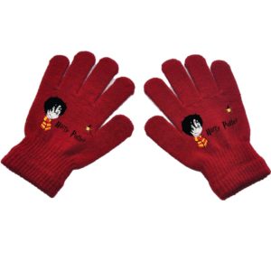 Dětské pletené rukavice Harry Potter - Pink
