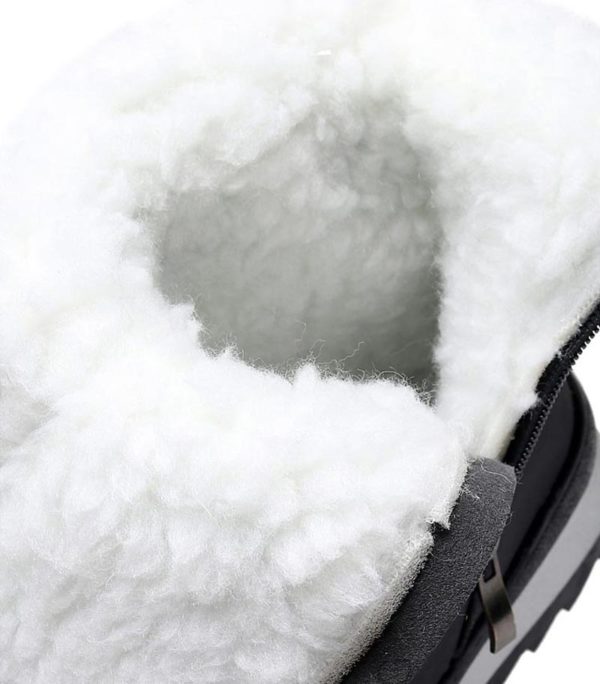 Stylové šusťákové sněhule pro dámy - Black-hook loop 265, 13