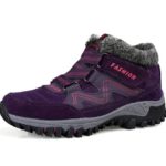 purple women boots