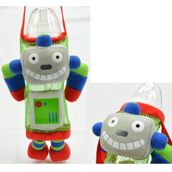 Roztomilý plyšový obal na dětskou láhev - Robot