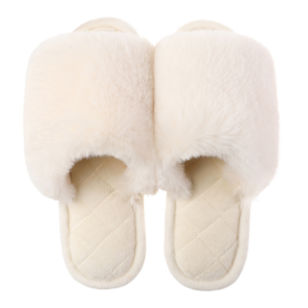 Zimní dámské teplé pantofle - 2, 40
