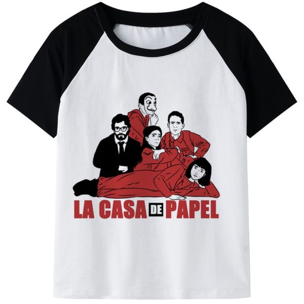 Unisex tričko s krátkým rukávem La Casa De Papel - 617, 2XL