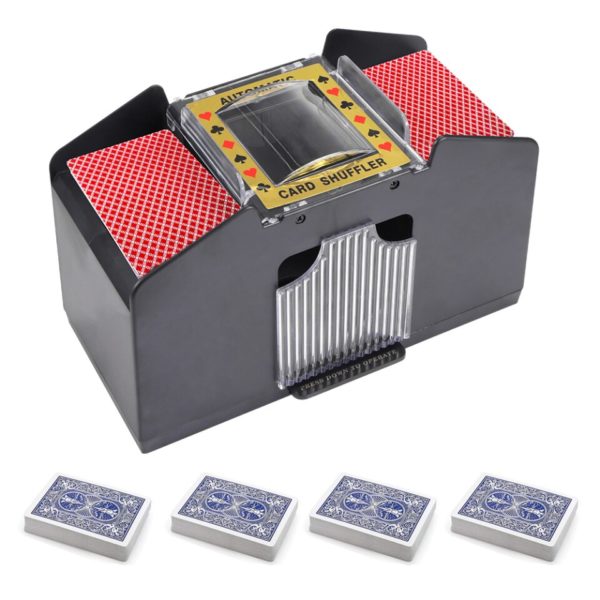 Robot automatická míchačka nástroj na míchání Pokerových karet. - Pro 6 balíčků karet, China