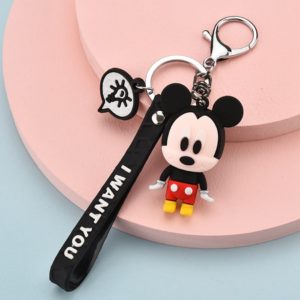 Roztomilý přívěsek na klíče Mickey a Minnie - 2