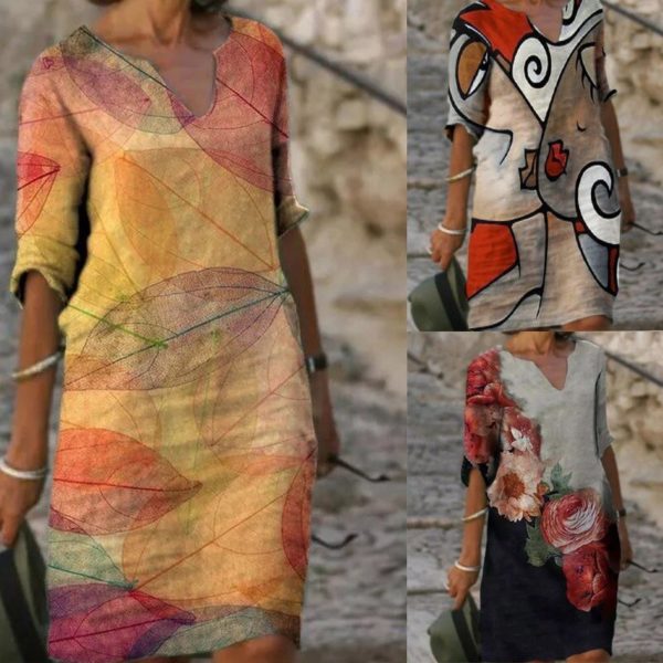 Dámské šaty s kolibříkem - Color6, XXXL
