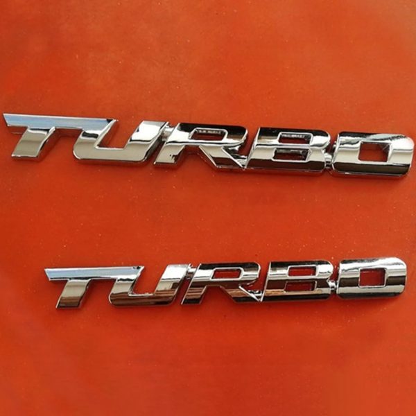 Auto 3D nálepka Turbo - SV-S