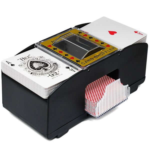 Robot automatická míchačka nástroj na míchání Pokerových karet. - Pro 2 balíčky, China