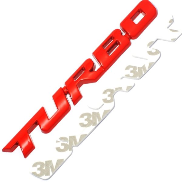 Auto 3D nálepka Turbo - SV-S