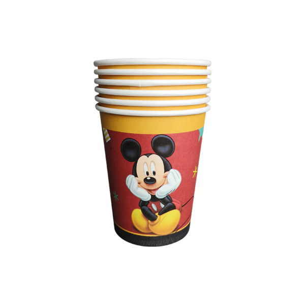 Narozeninová dekorační sada nádobí s potiskem Mickey Mouse - 56 ks