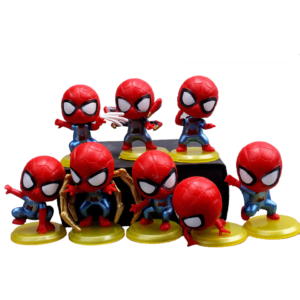 Sada 8 ks akčních figurek Spiderman