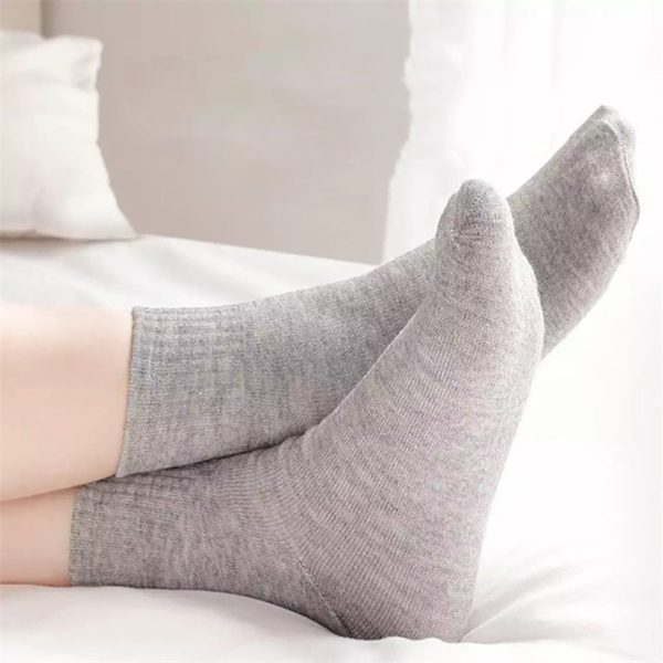Sportovní unisex prodyšné ponožky - 5 párů - 3 Black 2 Gray