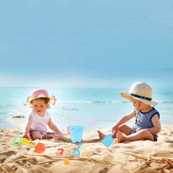 Sada měkkých silikonových plážových hraček pro děti  SandBox-Set