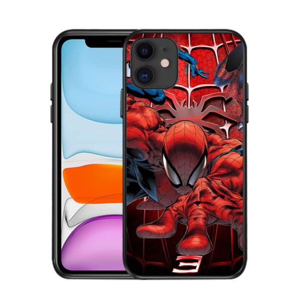 Silikonový ochranný kryt na iPhone s motivem Spiderman - 6.11MW-14, IPhone6 6S plus