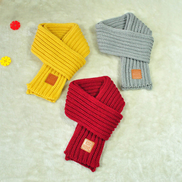 Dětská pletená šála - 7 barev - Bezova