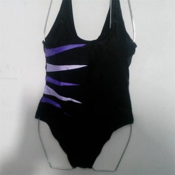 Dámské moderní jednodílné plavky Sugar - Purple, Xl