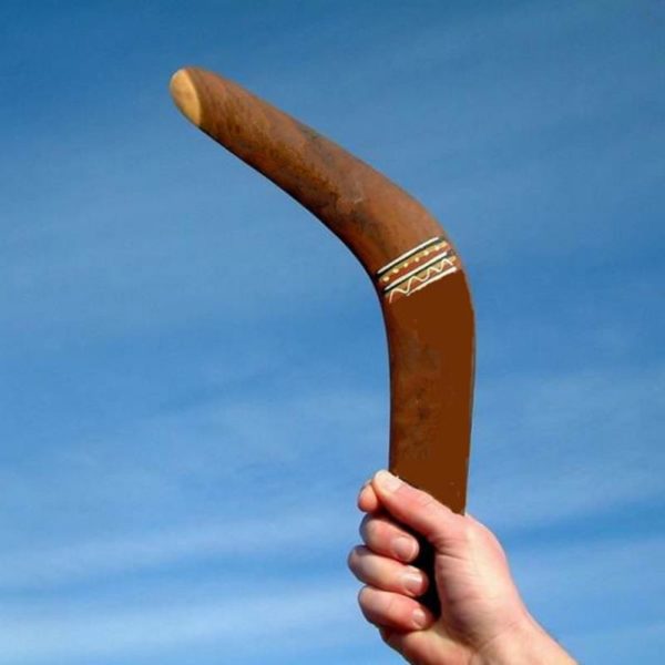 Dřevěný bumerang