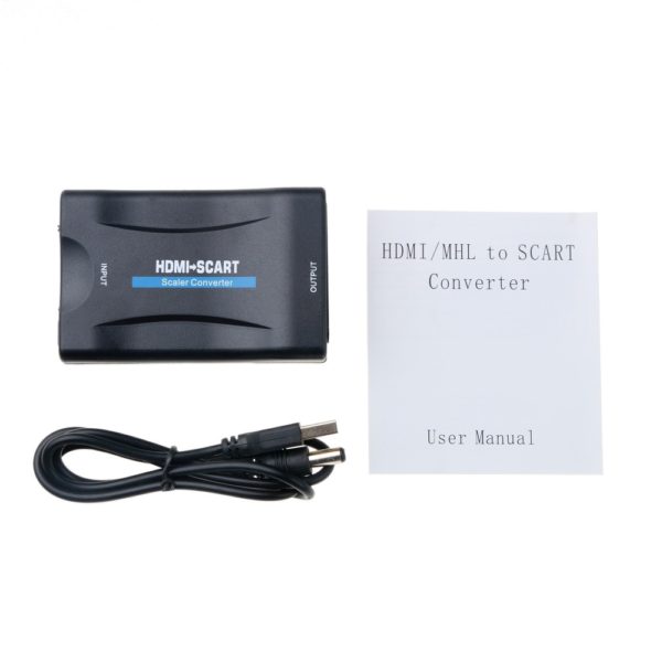 Převodník Scart na HDMI pro audio a video