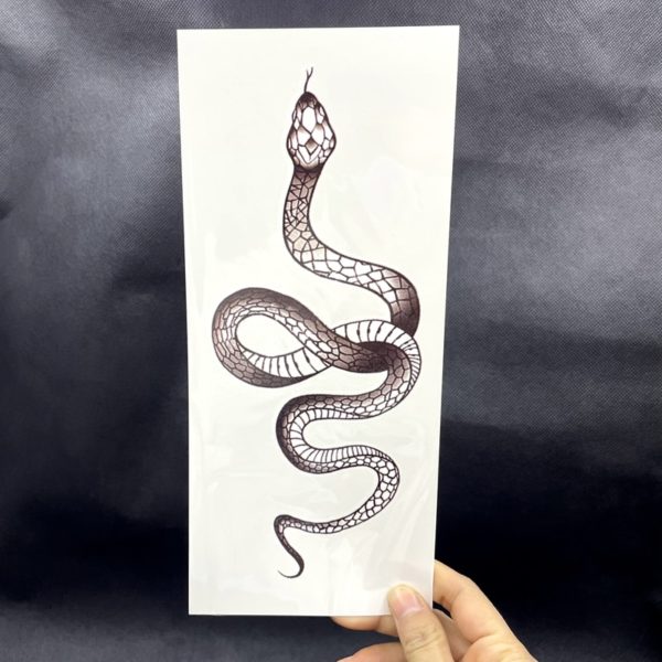 Stylové dočasné tetování Snake - 1-kus