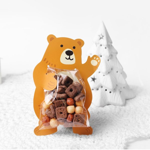 Velikonoční sáčky na sladkosti ve tvaru zvířátek - Bear