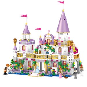 Překrásná dětská stavebnice - hrad pro princeznu
