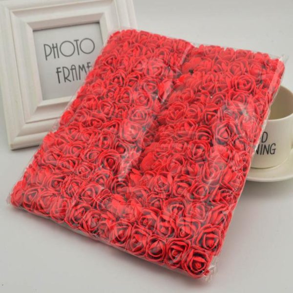 Dekorativní balení mini růží - 144 ks - Brown