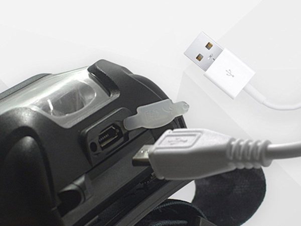 Dobíjecí USB čelovka, 5 režimů svícení