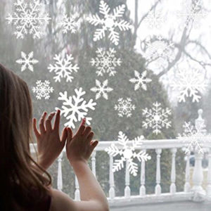Vánoční samolepky na okno Ni261