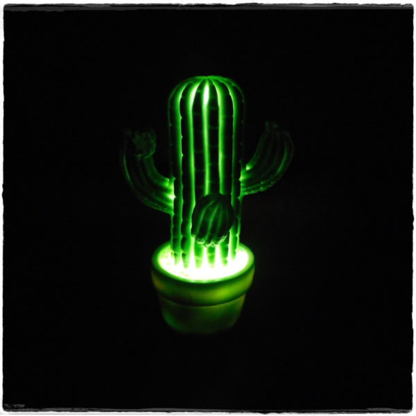 Stolní LED lampička Kaktus