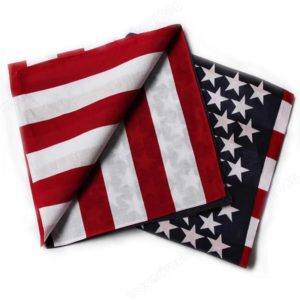 Šátek s potiskem americké vlajky