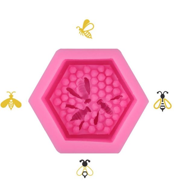 Silikonová forma včelí plástev C1