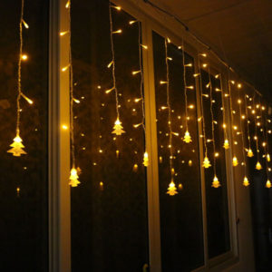 LED osvětlení do okna Swenson - teplé bílé