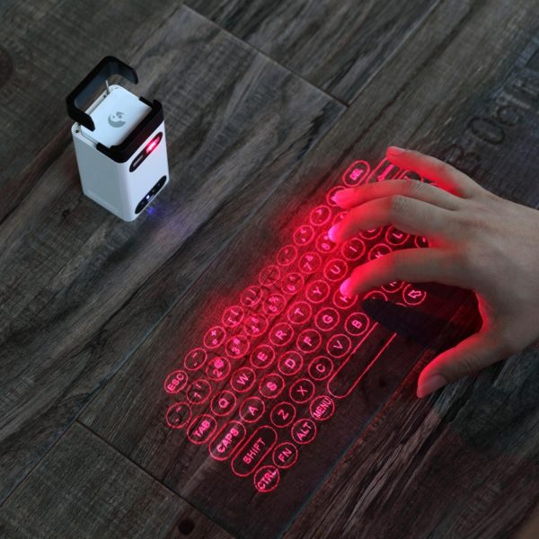 Virtuální Bluetooth bezdrátový laserový projektor klávesnice