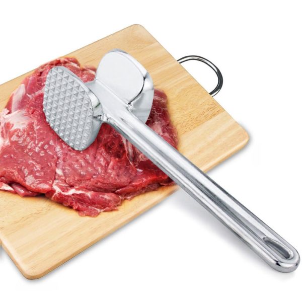 Hliníková kvalitní kuchyňská oboustranná palička na maso
