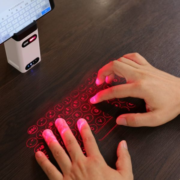 Virtuální Bluetooth bezdrátový laserový projektor klávesnice