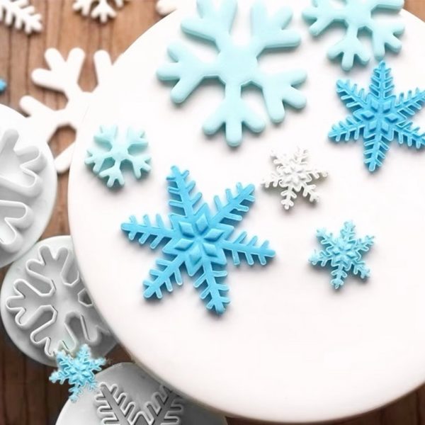 Cukrářská dekorativní sněhová vločka
