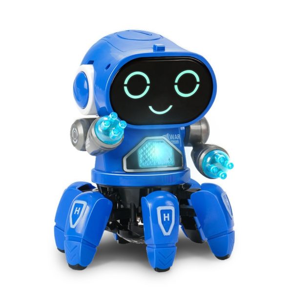 Tančící svítící robot pro děti - Green