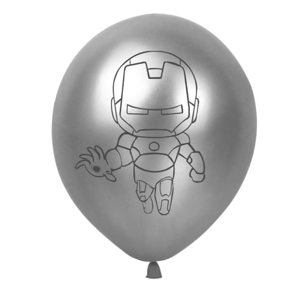 Sada balónků s kreslenými Marvel postavičkami (10 ks)