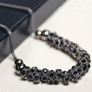 Dámský elegantní náhrdelník Bella (Black 50cm)