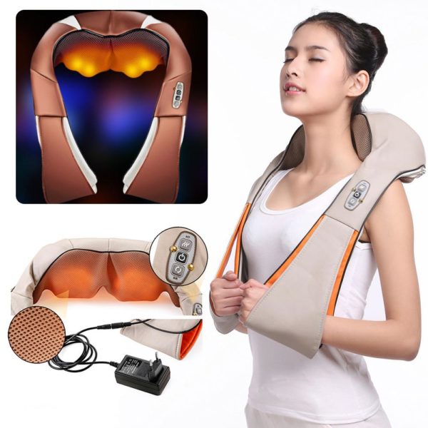 Multifunkční masážní přístroj na krk a ramena