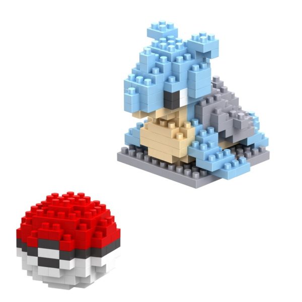 Kreativní stavebnice pro nejmenší - Pokémon + pokéball - JN-8063
