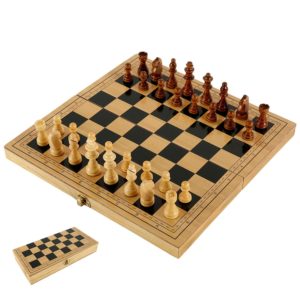 Luxusní dřevěné šachy