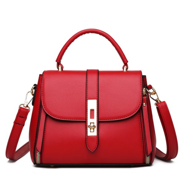 Dámská módní retro kabelka v různých barvách - Red