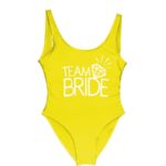 team bride yellow
